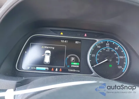 2022 Nissan Leaf S 40 Kwh из США, поврежденный, VIN 1N4AZ1BV4NC562861